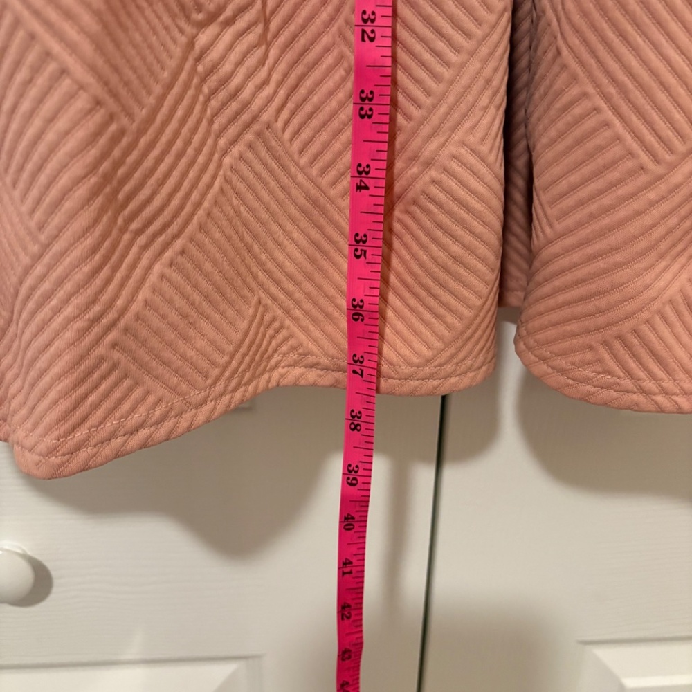 Umgee Blush Textured Dress, 1XL - Picture 3 of 9